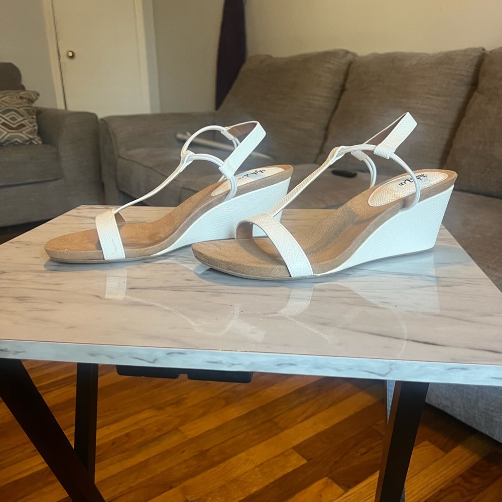 Style & Co Mulan Wedge Sandal Sz 10